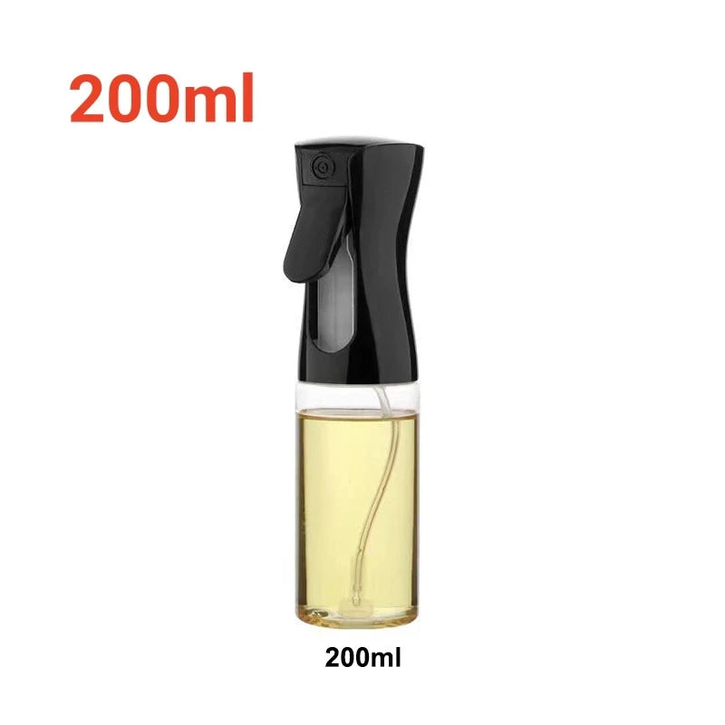 200/300/500ml Oil Spray Bottle BBQ Cooking Olive Oil Sprayer Plastic Baking Oil Spray Empty Bottle Vinegar Bottle Or  Oil brush
