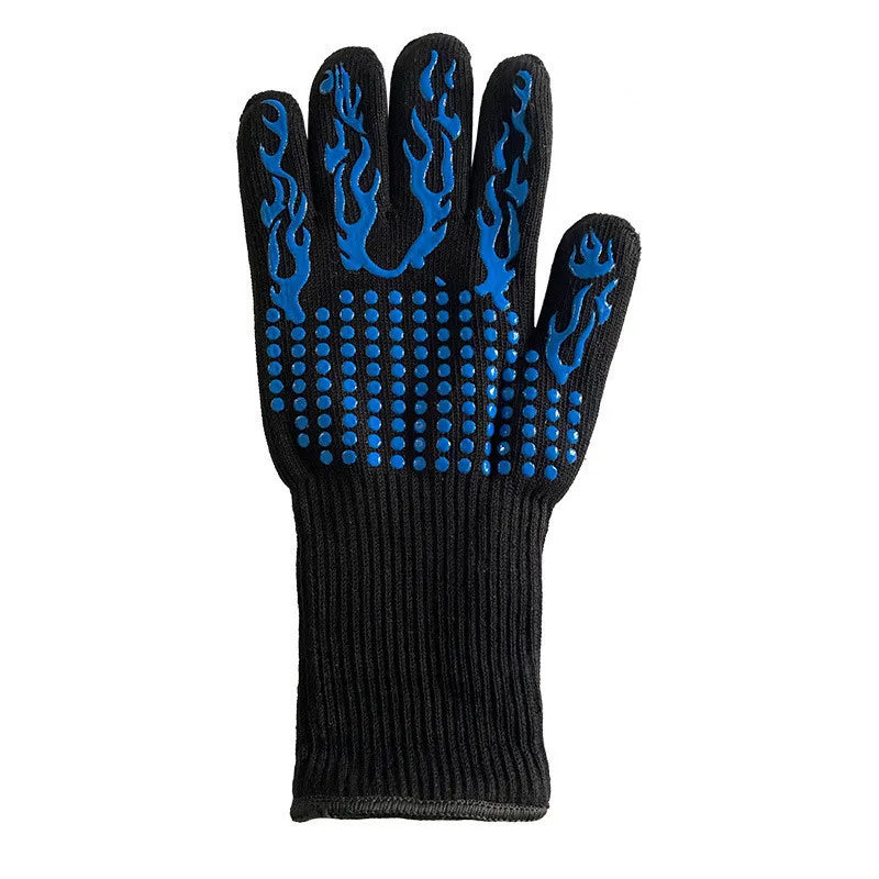 BBB Live-Fire BBQ Gloves – 800°F Heat Resistant Aramid Grilling Gloves for Churrasco & Open Flame Cooking