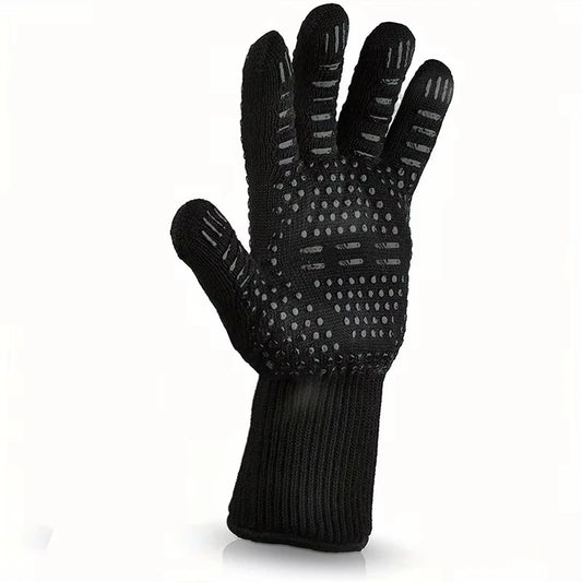 BBB Live-Fire BBQ Gloves – 800°F Heat Resistant Aramid Grilling Gloves for Churrasco & Open Flame Cooking